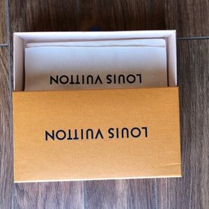 Louis Vuitton wallet gift box